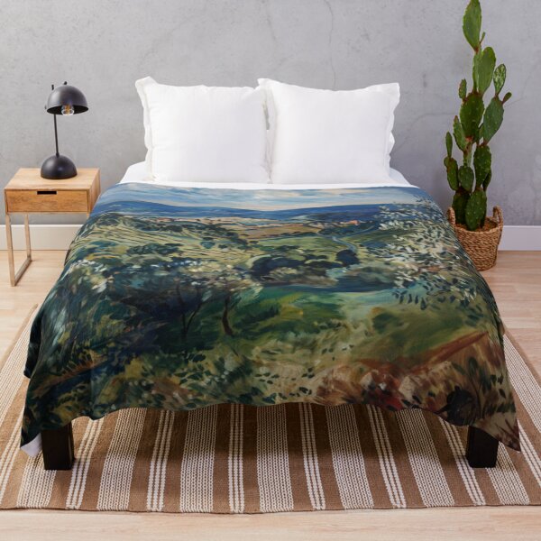 Item preview, Mediterranean Olive Grove - Impressionist Landscape designed and sold by CARRAANN.