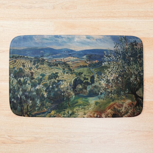 Item preview, Mediterranean Olive Grove - Impressionist Landscape designed and sold by CARRAANN.