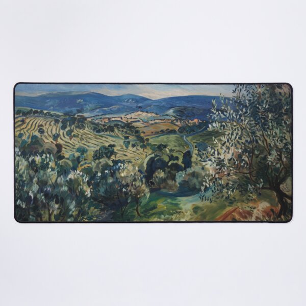 Aperçu de l'œuvre Oliveraie méditerranéenne - Paysage impressionniste créée et vendue par Carraann .