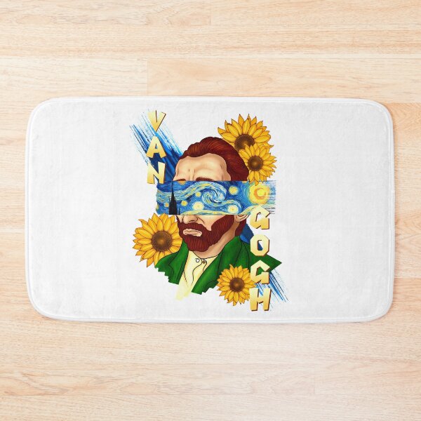 Artikelvorschau, Van Gogh Sternennacht und Sonnenblumen entworfen und verkauft von Roysdisturbia.