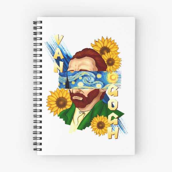 Item preview, Van Gogh starry night and sunflowers  designed and sold by Roysdisturbia.