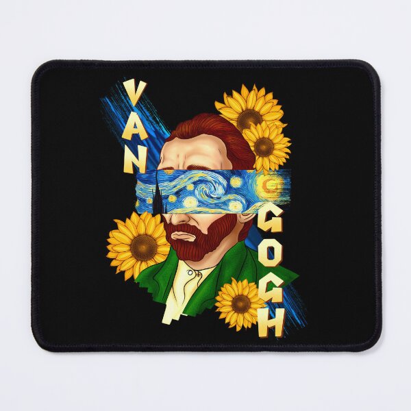 Item preview, Van Gogh starry night and sunflowers  designed and sold by Roysdisturbia.