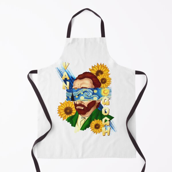 Item preview, Van Gogh starry night and sunflowers designed and sold by Roysdisturbia.