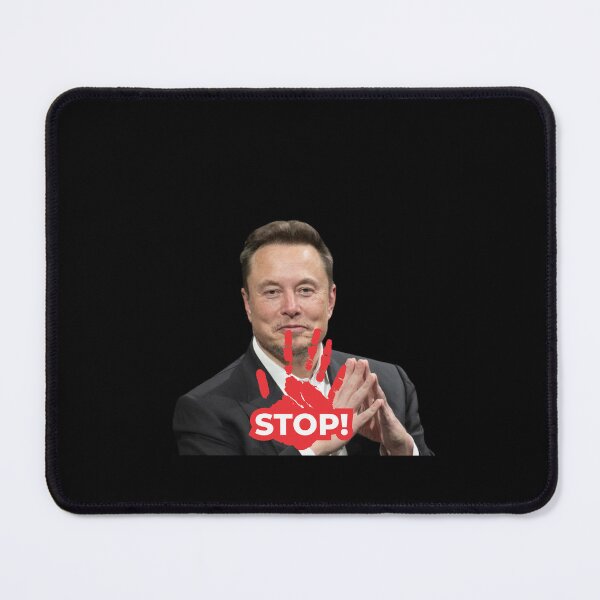 Item preview, Stop Elon Musk designed and sold by SMARTKIT DESIGNAGENCY.