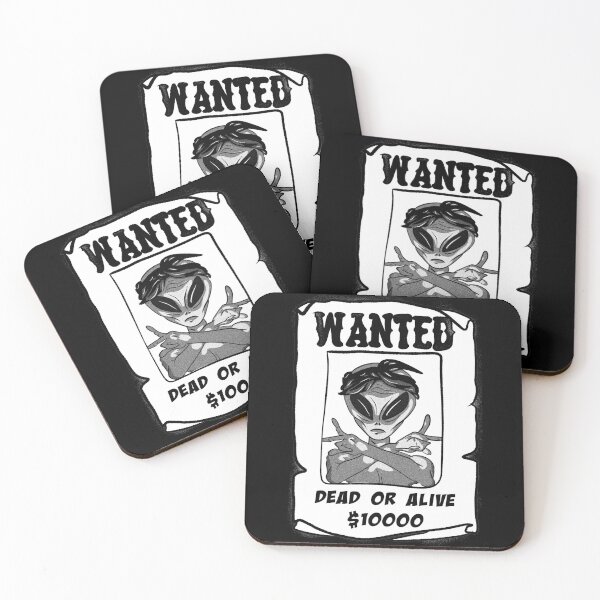 Item preview, Black and white old west fugitive alien poster designed and sold by Joncasmiart.