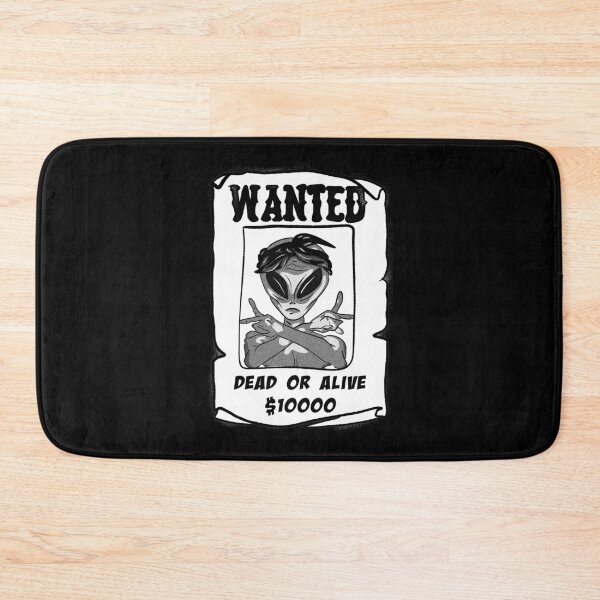 Item preview, Black and white old west fugitive alien poster designed and sold by Joncasmiart.