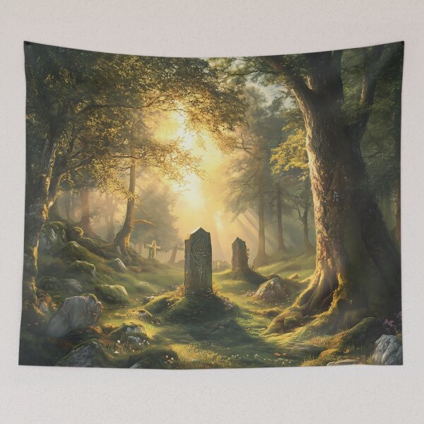 Item preview, Whispers of the Emerald Dawn designed and sold by Spiritveil.