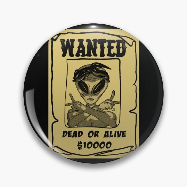 Item preview, Yellow old west fugitive alien poster designed and sold by Joncasmiart.