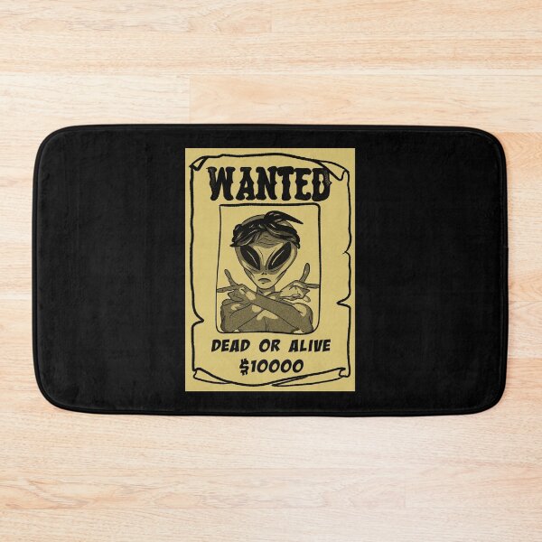 Item preview, Yellow old west fugitive alien poster designed and sold by Joncasmiart.