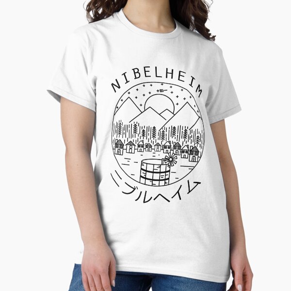 Item preview, Nibelheim, Cloud Strife, Sephiroth Final Fantasy VII shirt  designed and sold by WitchandWilson.
