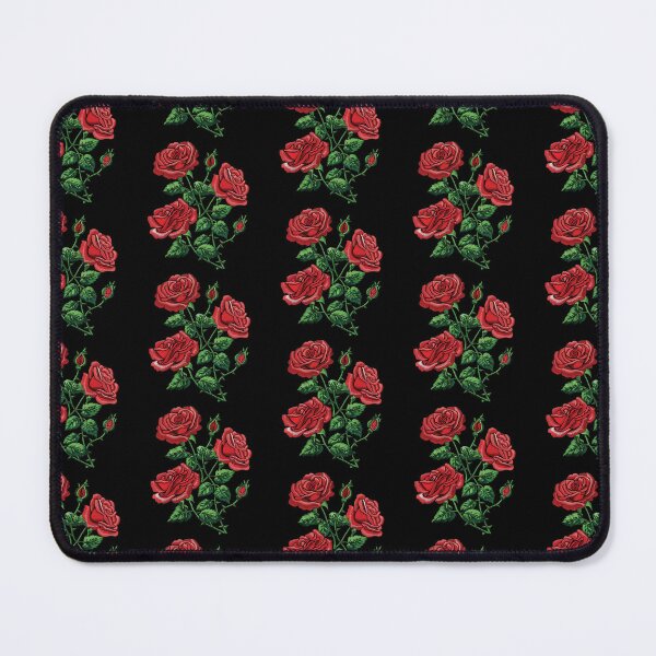 Item preview, Red Rose Embroidery designed and sold by AlchemyColor.