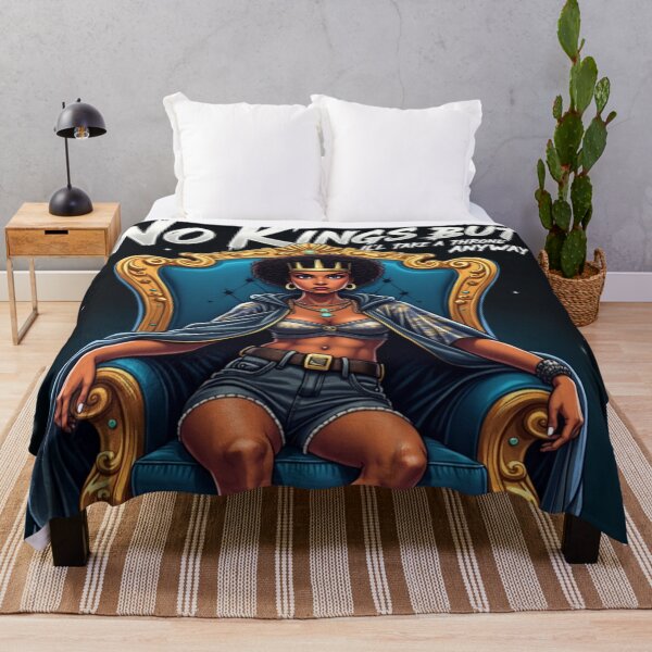 Item preview, No Kings, But I'll Take the Throne designed and sold by Marimurmurprint.