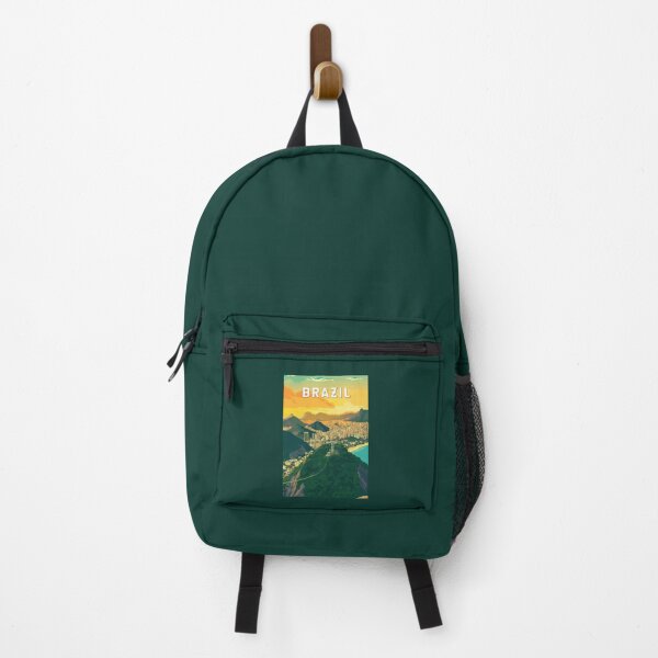 Item preview, Brazil Illustration Travel Art Vintage designed and sold by KrisSidDesigns.