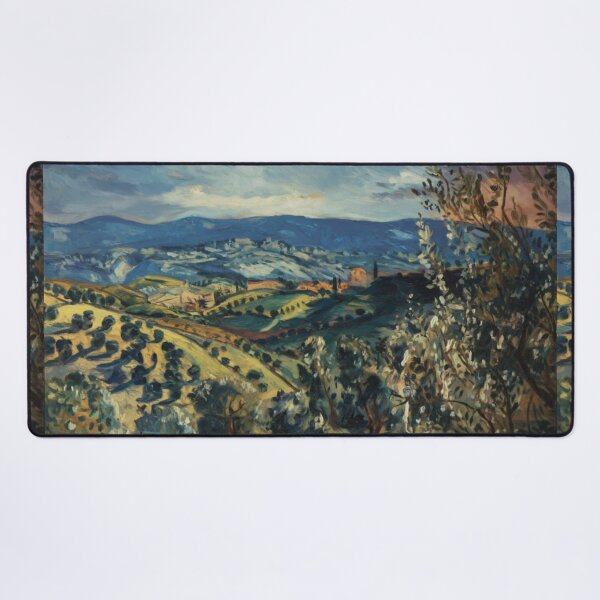 Aperçu de l'œuvre Les collines de Provence – Paysage impressionniste avec des oliviers créée et vendue par Carraann .