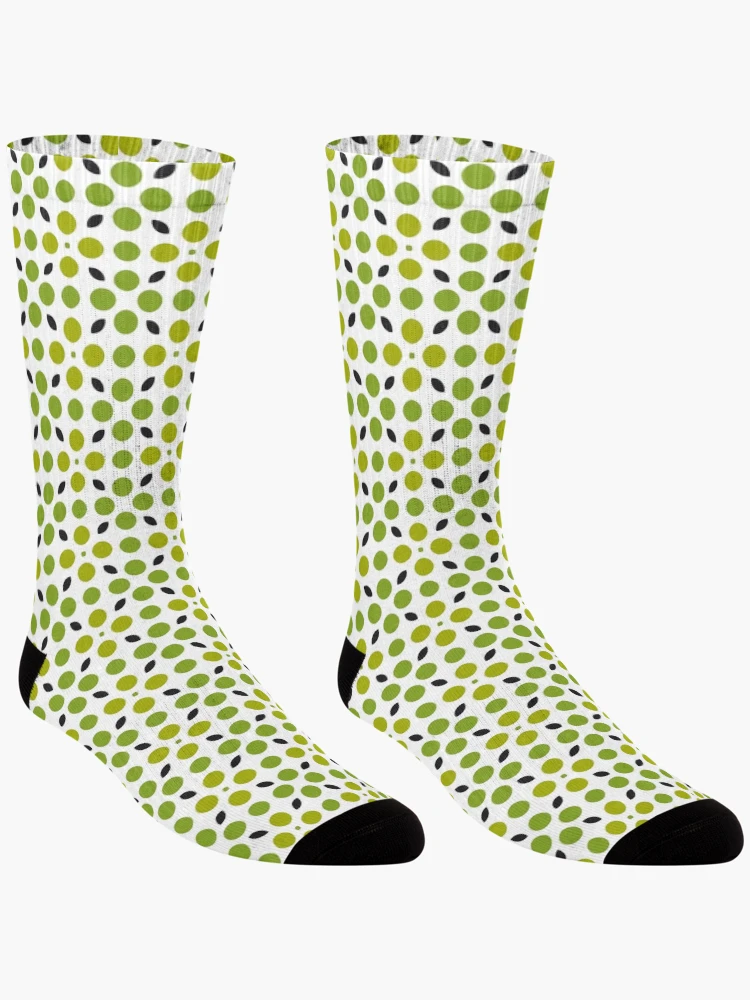 Thumbnail 3 of 5, Socks, Cute Rounded Shapes Spring designed and sold by Lisetta Collection.