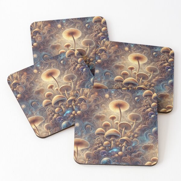 Item preview, Mystical  Mushroom Realm designed and sold by Wiredart.