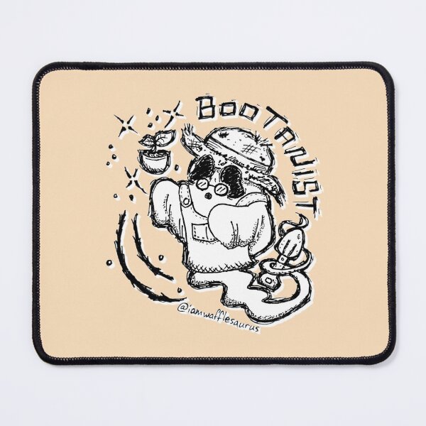 Item preview, Boo-Tanist Ghost Pun designed and sold by iamwafflesaurus.