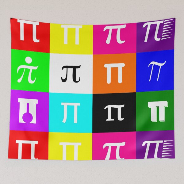 Item preview, colorblock happy pi day math geometry science designed and sold by Gossip Rag.