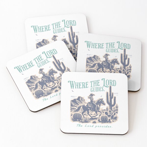 Item preview, Where the Lord Guides, the Lord Provides designed and sold by Sherry Scott Designs.