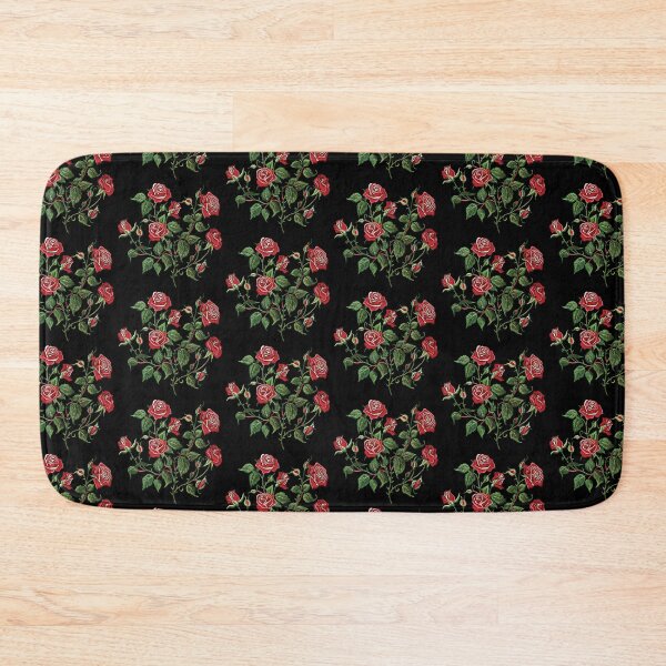 Item preview, Red Rose Embroidery designed and sold by AlchemyColor.