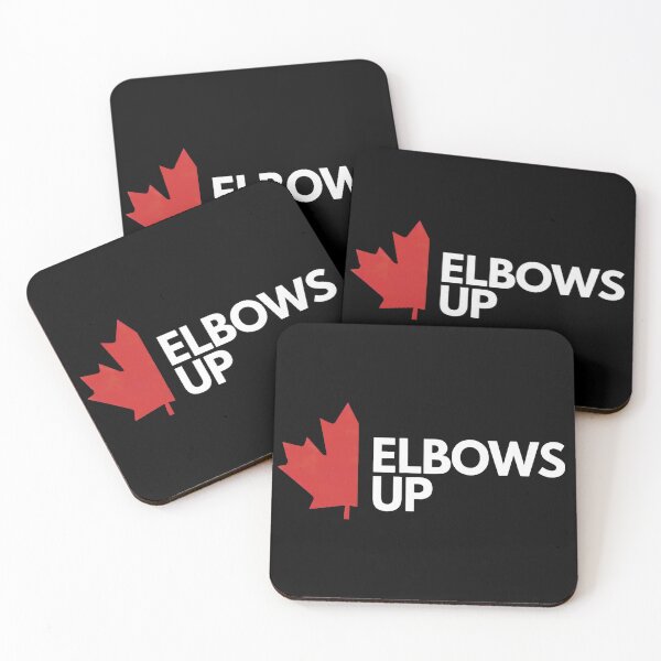 Item preview, Elbows Up Canada True North Strong and Free designed and sold by InklingIris.