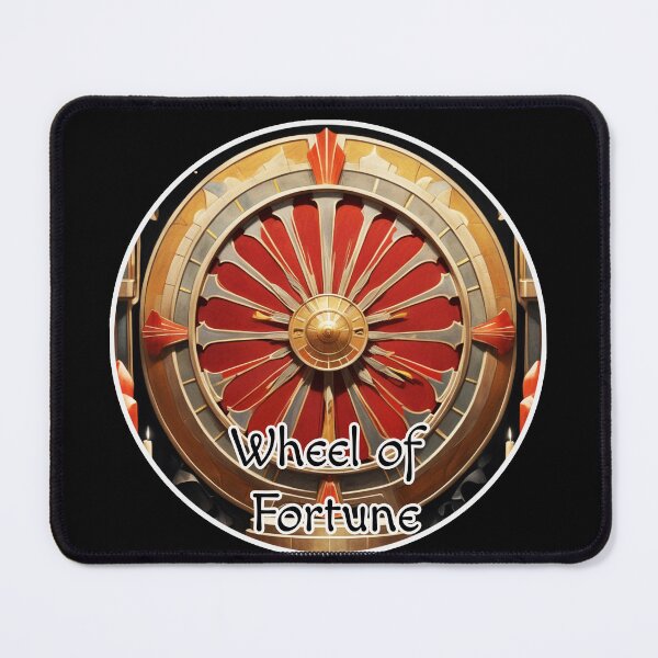 Item preview, Major Arcana Tarot Cards - Art Deco Wheel of Fortune designed and sold by Pixel Waite.