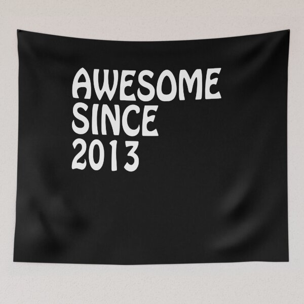 Item preview, Awesome Since 2013 Shirt Birthday Gift Tee designed and sold by shoppzee.