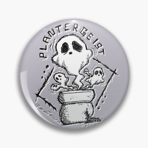 Item preview, Plantergeist Ghost Pun designed and sold by iamwafflesaurus.