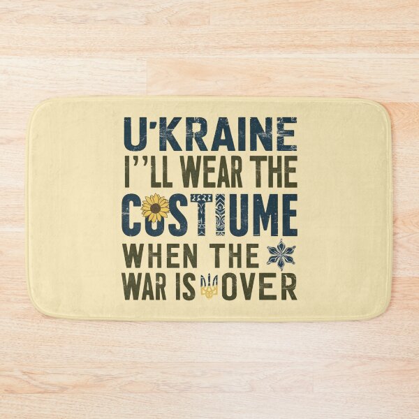 Item preview, Sunflowers -United24 Ukraine I'll Wear The Costume When The War Is Over - designed and sold by VibeTwist.