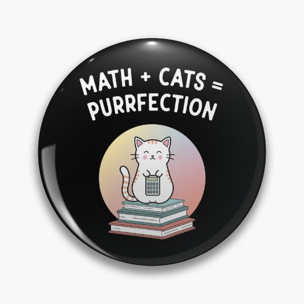 Aperçu de l'œuvre Mathématiques + chats = perfection créée et vendue par MagicWander.
