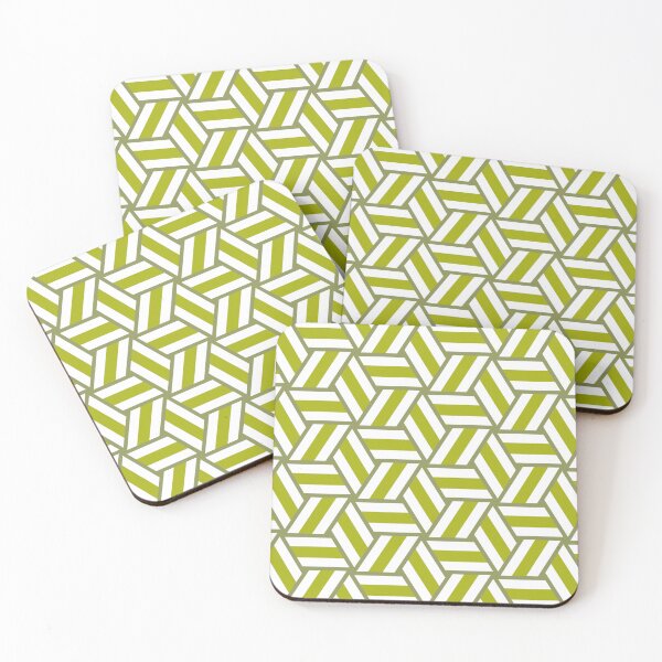 Item preview, Oblique Weave Spring Green designed and sold by Lisetta Collection.