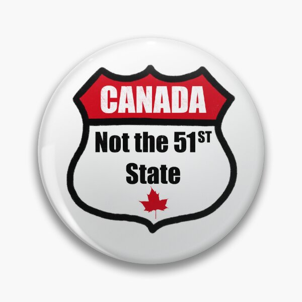 Item preview, Canada, Not the 51st State  - Sign format designed and sold by Quick Brown Fox Canada.