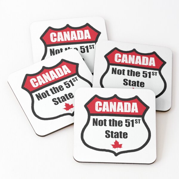 Item preview, Canada, Not the 51st State  - Sign format designed and sold by Quick Brown Fox Canada.