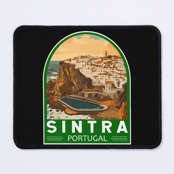 Item preview, Sintra Portugal Travel Art Emblem designed and sold by KrisSidDesigns.