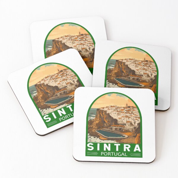 Item preview, Sintra Portugal Travel Art Emblem designed and sold by KrisSidDesigns.