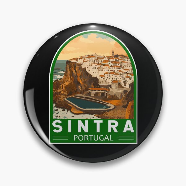 Item preview, Sintra Portugal Travel Art Emblem designed and sold by KrisSidDesigns.