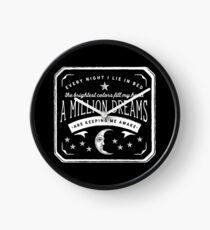 A Million Dreams (The Greatest Showman) Clock
