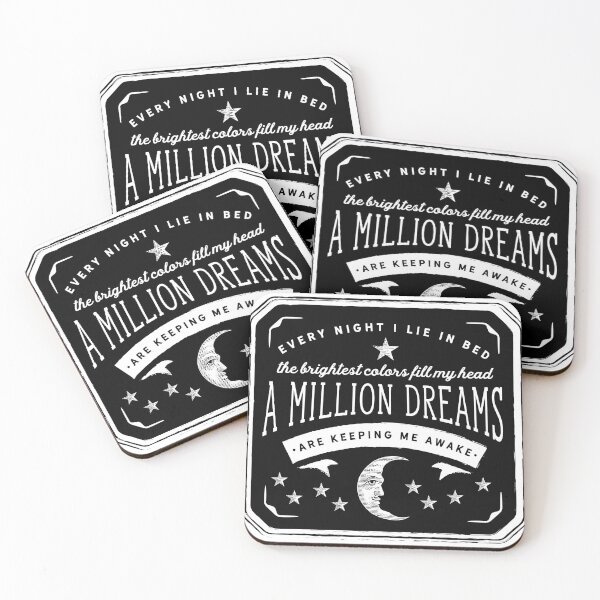A Million Dreams (The Greatest Showman) Coasters (Set of 4)
