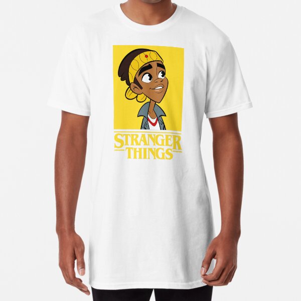 Vista previa del artículo con la obra «Stranger Things: Lucas Sinclair », diseñado y vendido por GlowInk8.