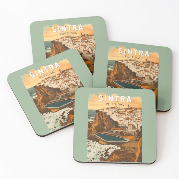 Item preview, Sintra Portugal Illustration Travel Art Vintage designed and sold by KrisSidDesigns.