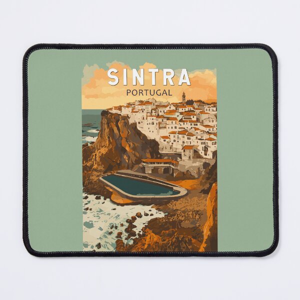 Item preview, Sintra Portugal Illustration Travel Art Vintage designed and sold by KrisSidDesigns.