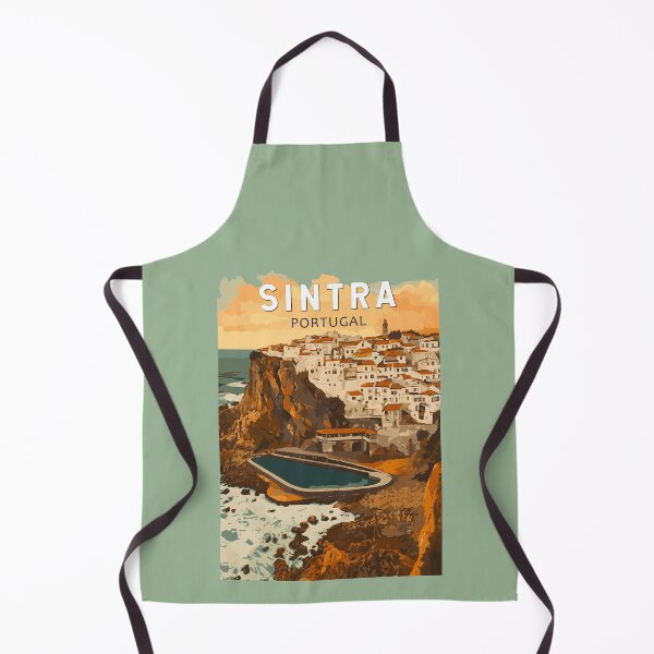 Item preview, Sintra Portugal Illustration Travel Art Vintage designed and sold by KrisSidDesigns.