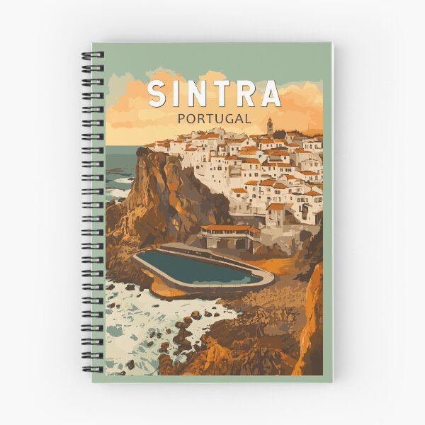 Item preview, Sintra Portugal Illustration Travel Art Vintage designed and sold by KrisSidDesigns.
