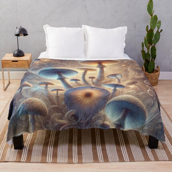 Item preview, Ethereal Mushroom Dream designed and sold by Wiredart.