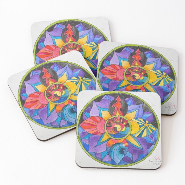 Item preview, Colored  version of Man Mandala  designed and sold by David Ulm.