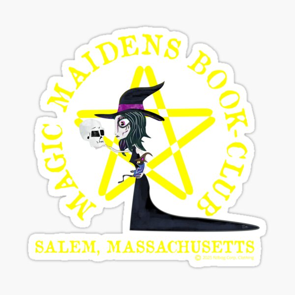 Item preview, Magic Maidens Book Club designed and sold by nilbogcorp.