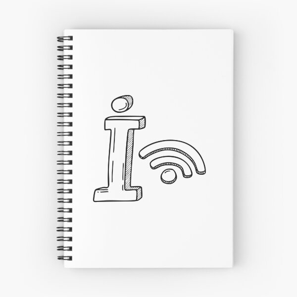 Item preview, A doodle illustration of letter I and Internet designed and sold by rasagamastore.