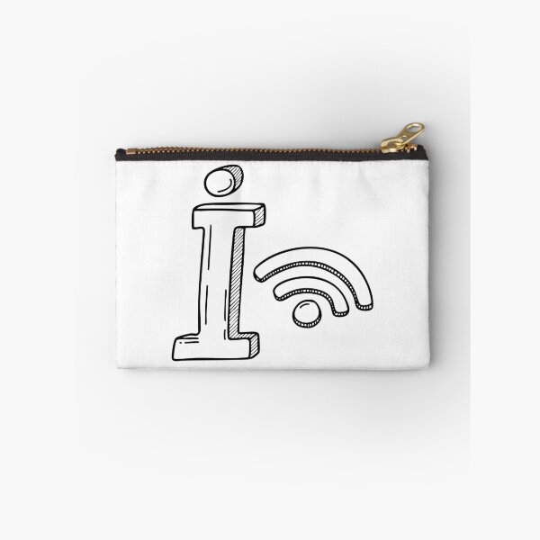 Item preview, A doodle illustration of letter I and Internet designed and sold by rasagamastore.