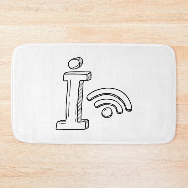 Item preview, A doodle illustration of letter I and Internet designed and sold by rasagamastore.