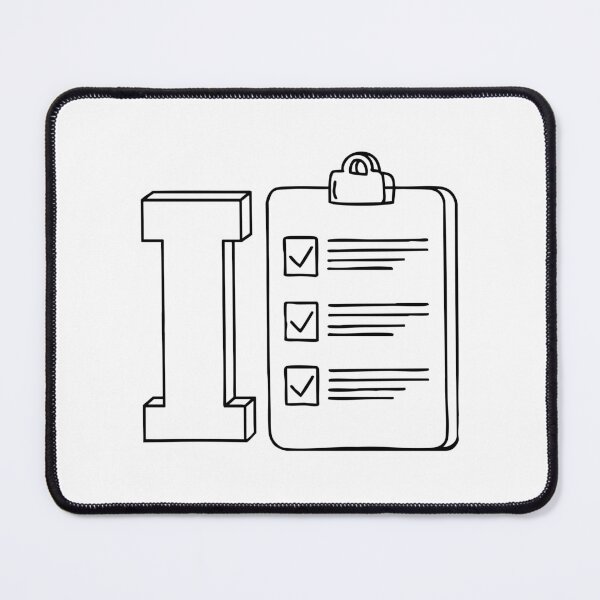 Item preview, A doodle illustration of letter I and Inventory designed and sold by rasagamastore.